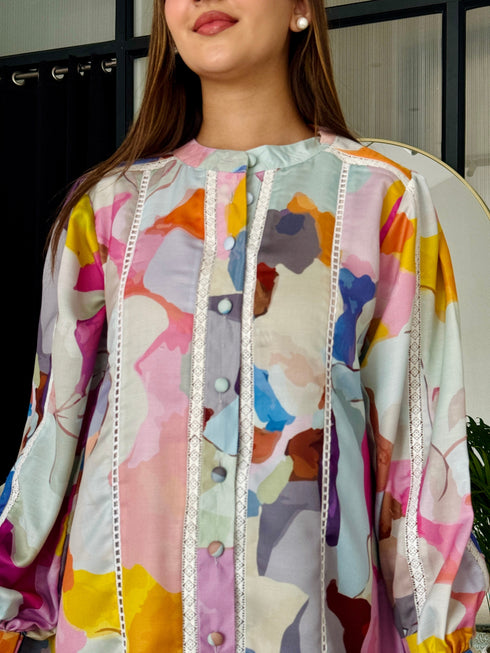 Colorful Fusion Co Ord Set